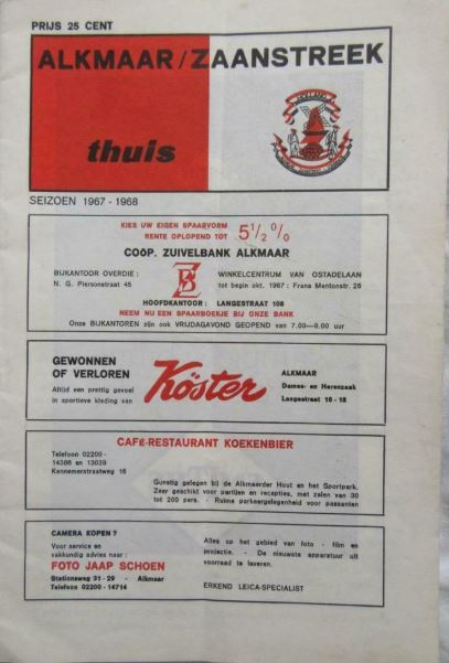 AZ Programma 3-sep-1967 Elinkwijk